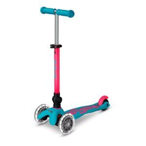 MICRO MINI DELUXE PLEGABLE NEON LED AQUA FUCSIA