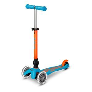 MICRO MINI DELUXE PLEGABLE NEON LED AZUL NARANJA