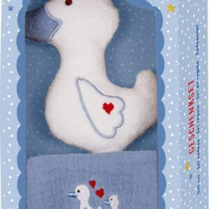 SPIEGELBURG SET REGALO GANSO AZUL BABY CHARMS