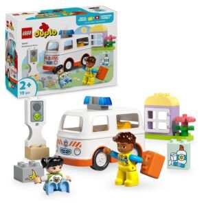 LEGO DUPLO TOWN AMBULANCIA Y CONDUCTOR