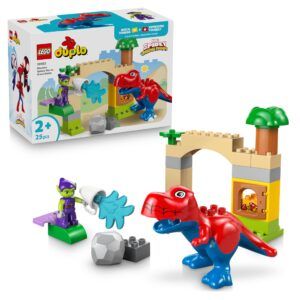 LEGO DUPLO DINOSAURIO SPIDEYREX VS DUENDE VERDE