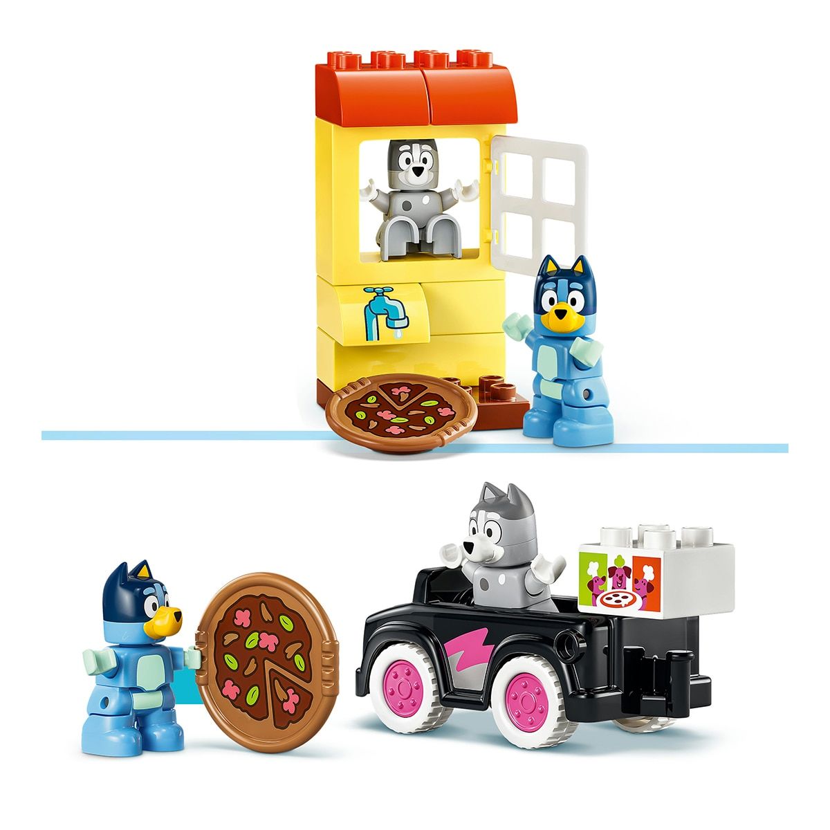 LEGO DUPLO BLUEY PIZZERAS CON MUFFIN Y BLUEY - Imagen 6