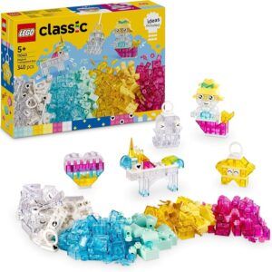 LEGO CLASSIC CAJA DE MAGIA TRANSPARENTE