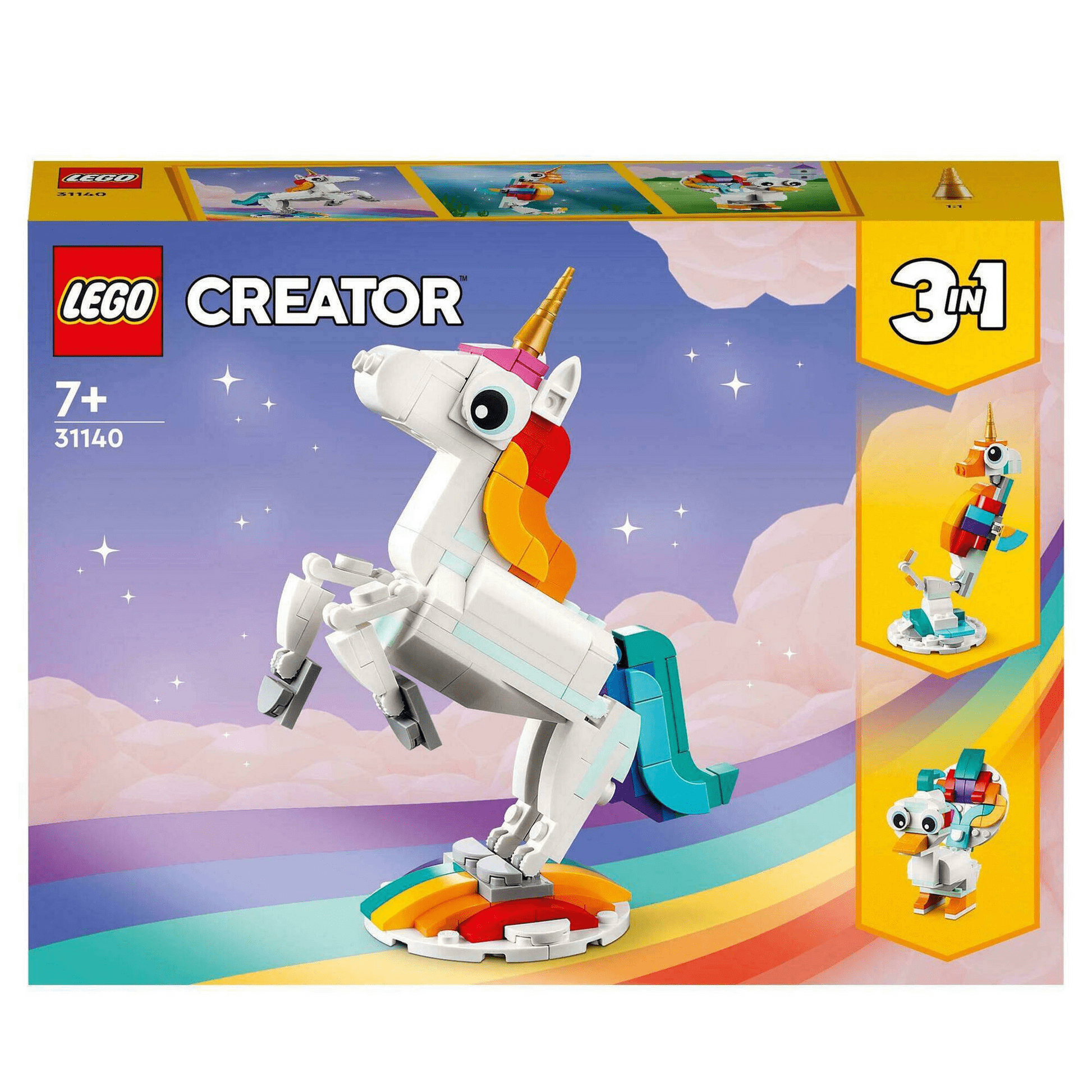 LEGO CREATOR UNICORNIO MÁGICO