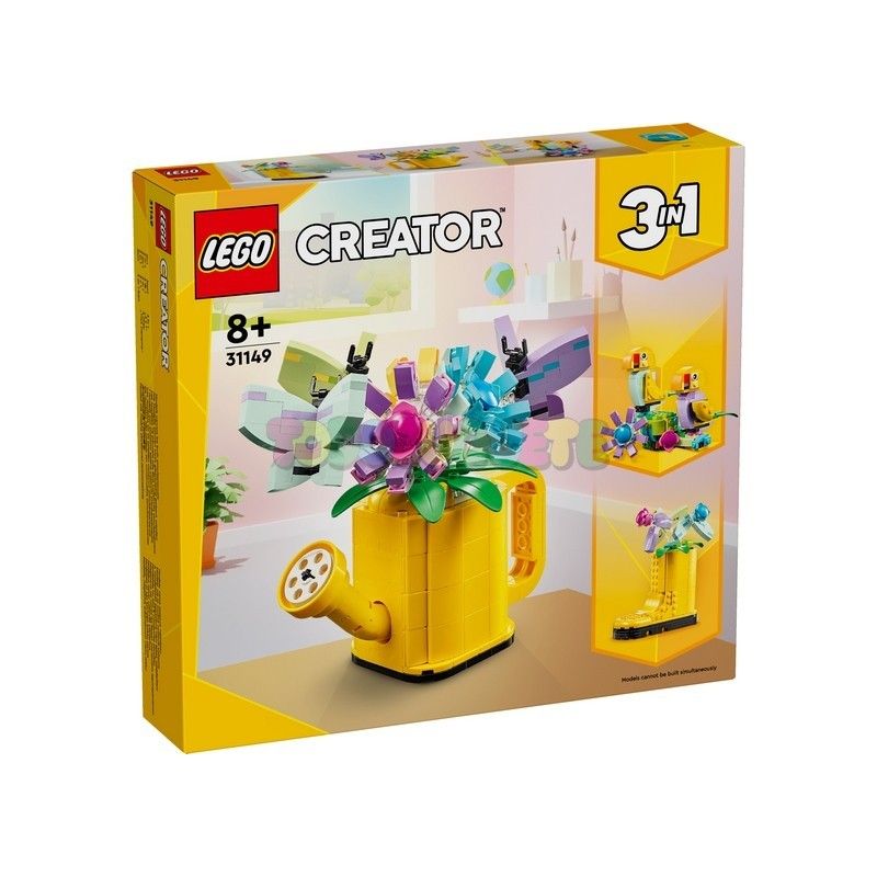 LEGO CREATOR FLORES EN REGADERA