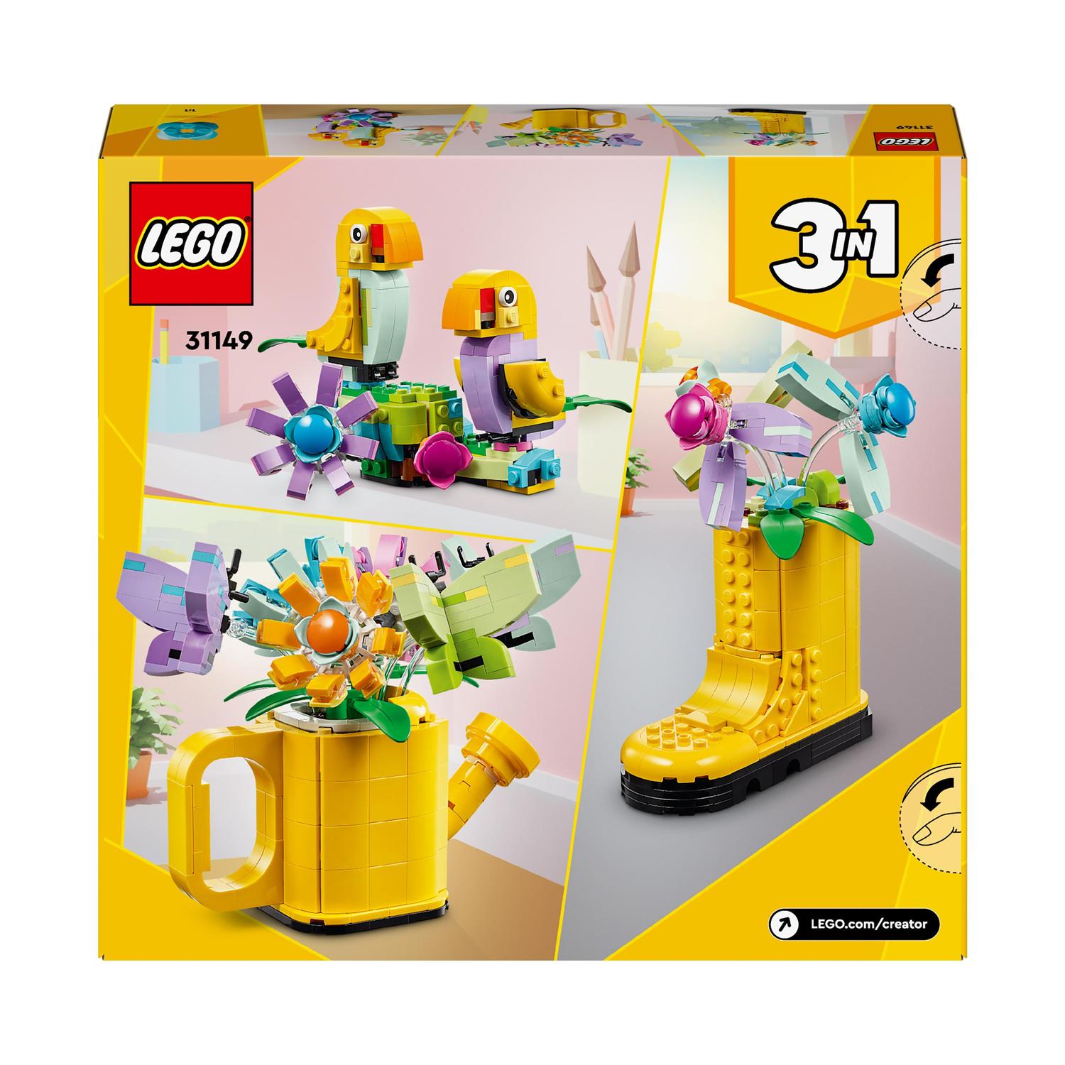 LEGO CREATOR FLORES EN REGADERA - Imagen 6