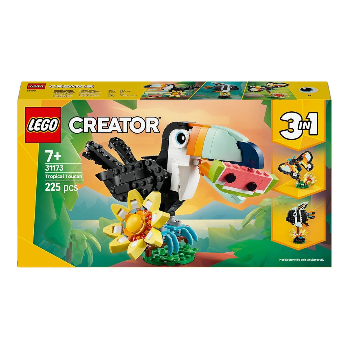 LEGO CREATOR FAUNA SALVAJE: TUCÁN TROPICAL