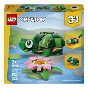 LEGO CREATOR TORTUGA CON FLOR DE NENÚFAR