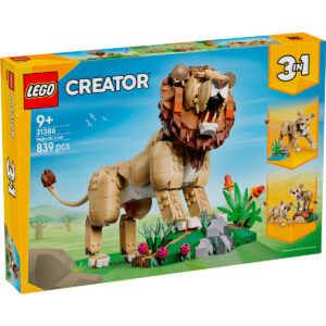 LEGO CREATOR FAUNA SALVAJE LEÓN MAJESTUOSO