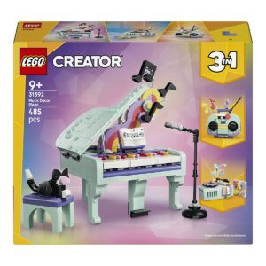 LEGO CREATOR PIANO MUSICAL DECORATIVO CON GATO