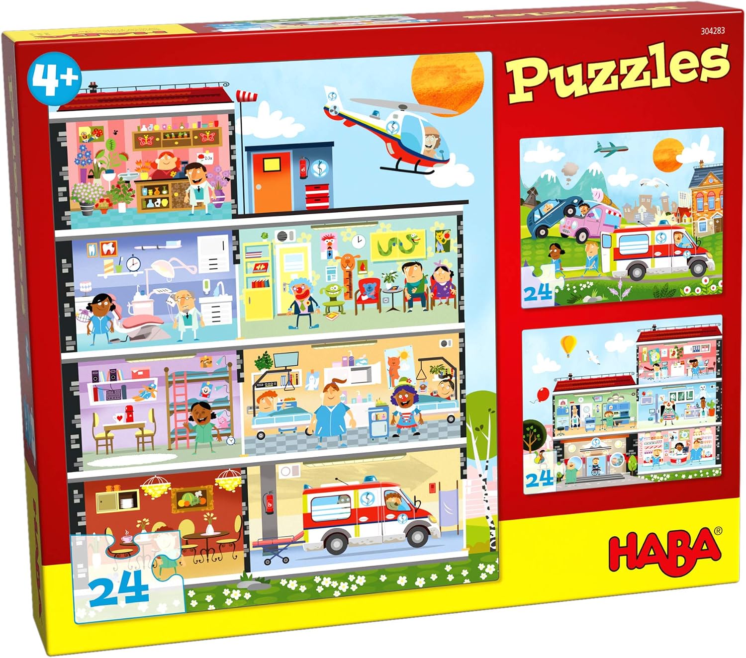 HABA PUZZLES PEQUEÑO HOSPITAL