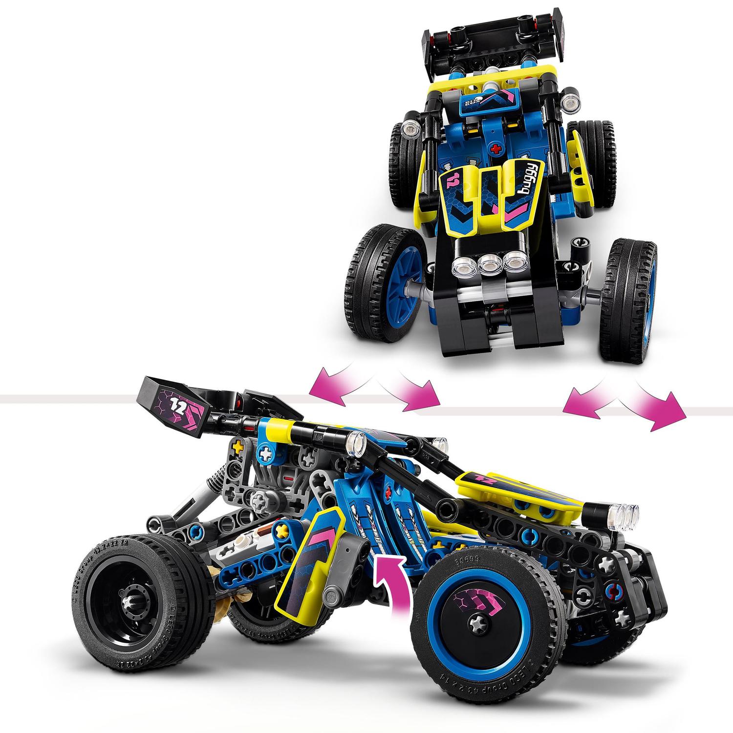 LEGO TECHNIC BUGGY DE CARRERAS TODOTERRENO - Imagen 4