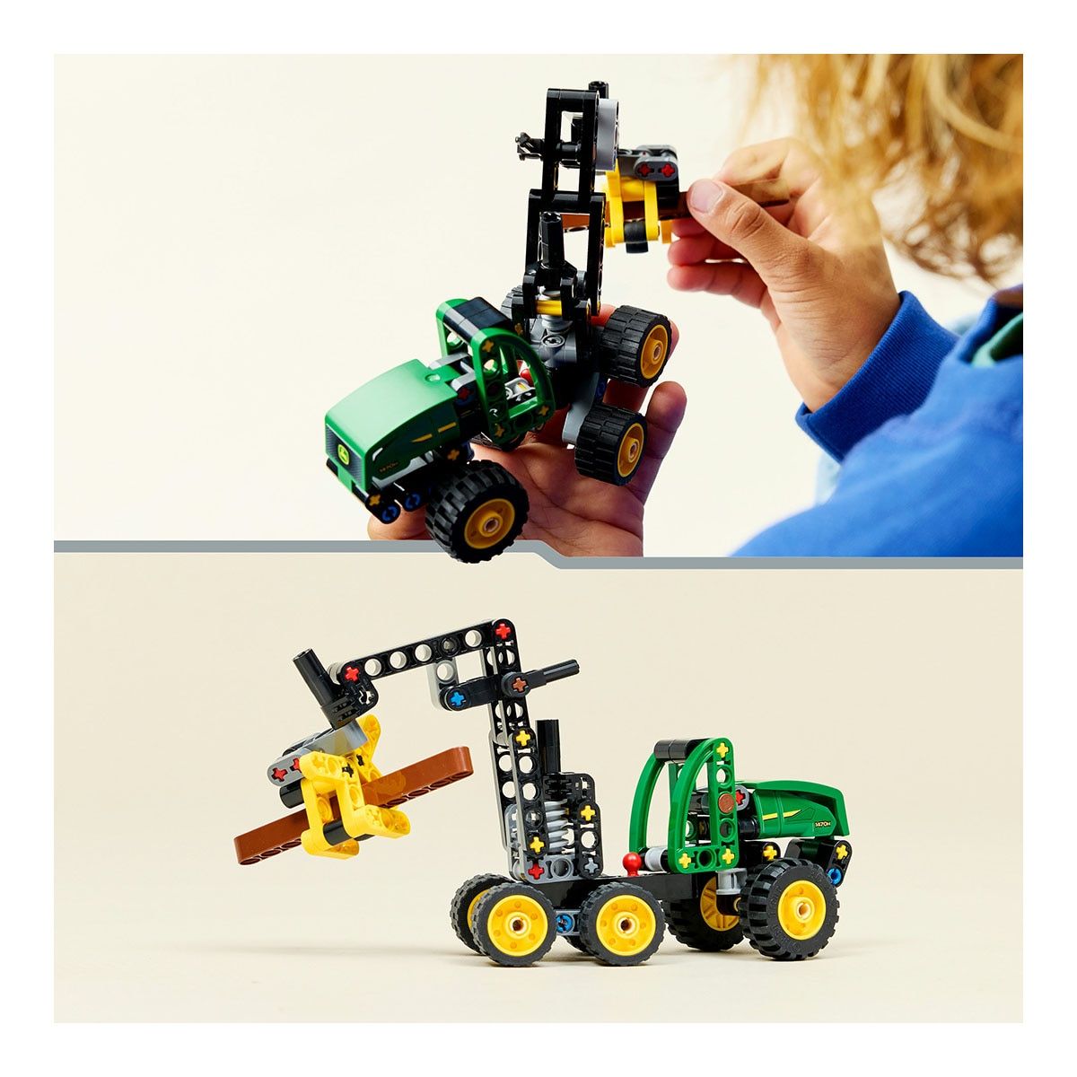 LEGO TECHNIC COSECHADORA CON RUEDAS JOHN DEERE - Imagen 5