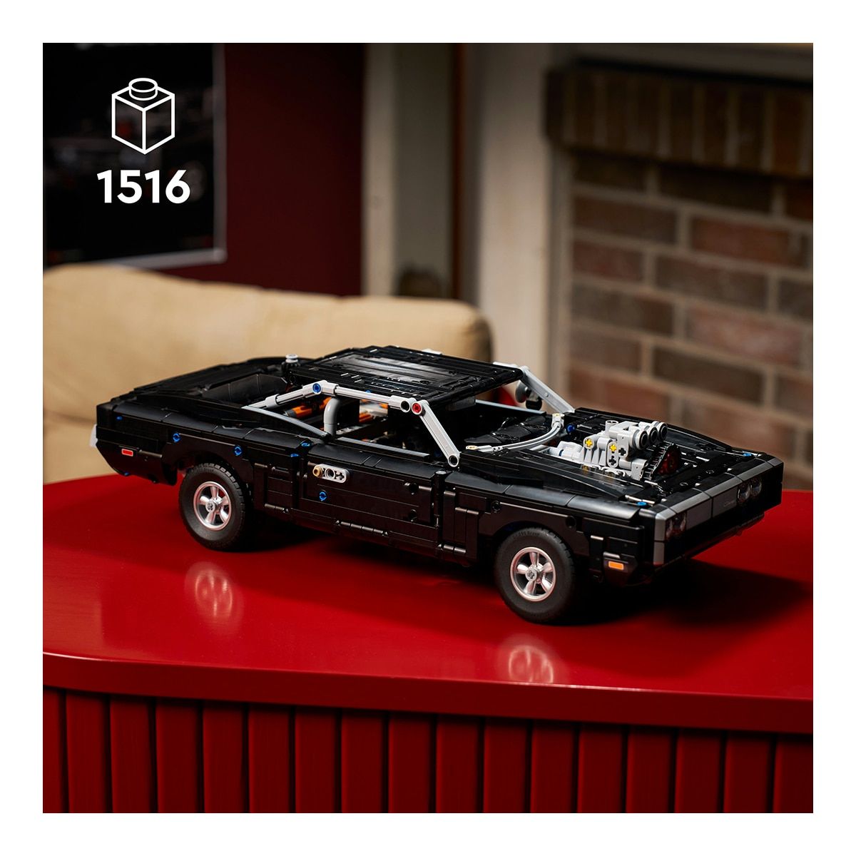 LEGO TECHNIC COCHE DODGE CHARGER R/T DE FAST AND FURIOUS - Imagen 5