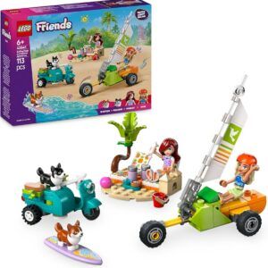 LEGO FRIENDS MASCOTAS SURFERAS Y AVENTURA SOBRE RUEDAS