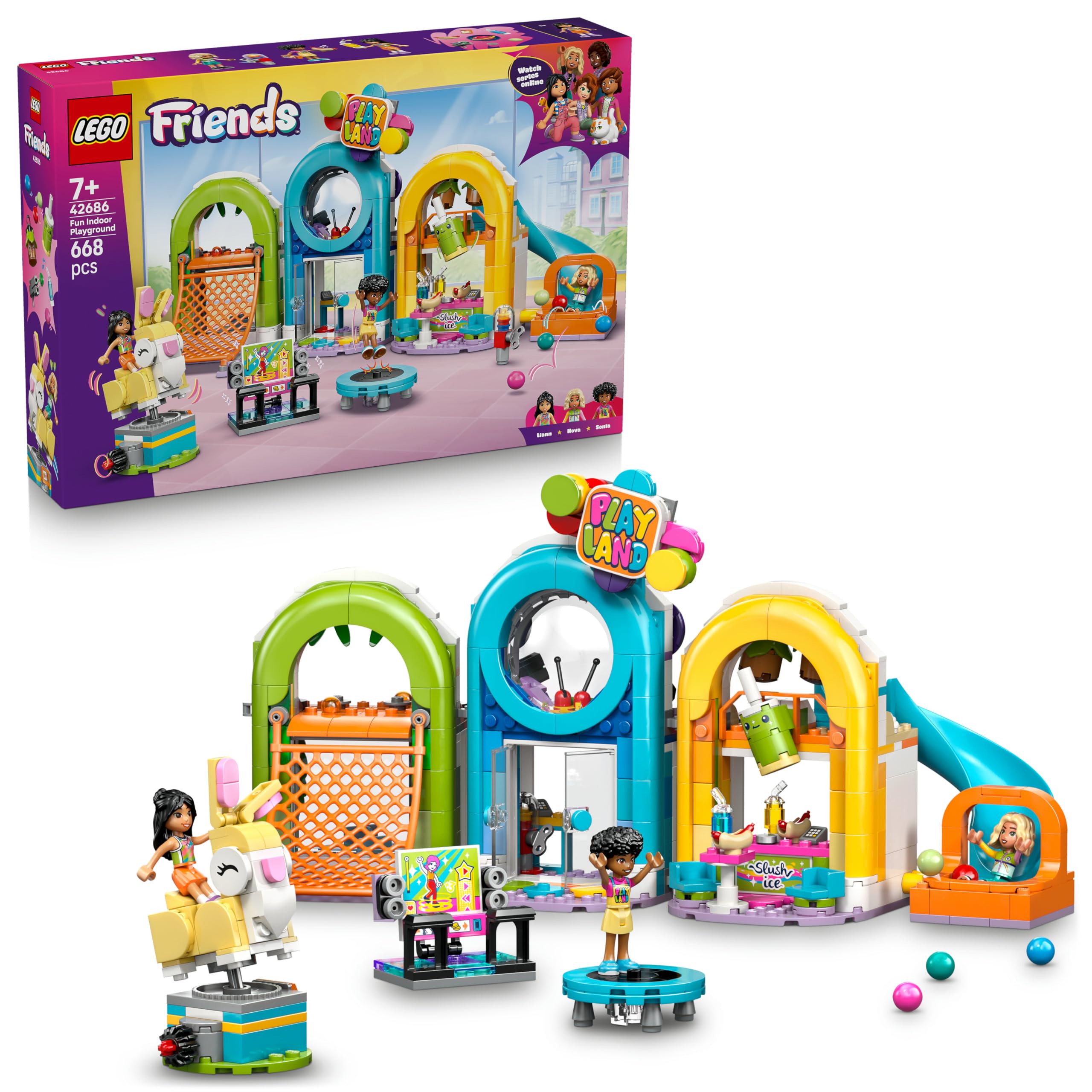 LEGO FRIENDS PARQUE DE JUEGOS CUBIERTO