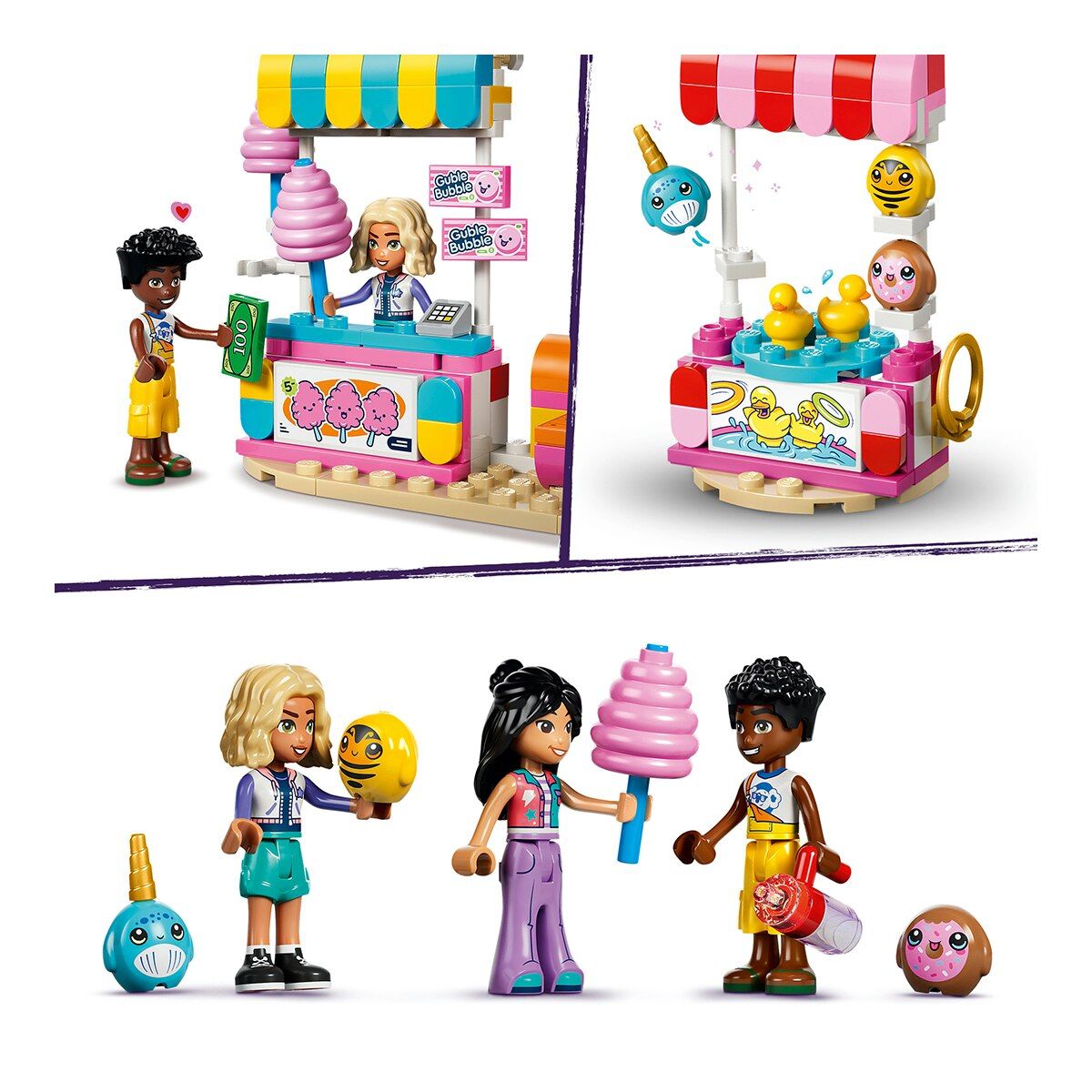 LEGO FRIENDS NORIA CUPCAKES Y GOLOSINAS - Imagen 4