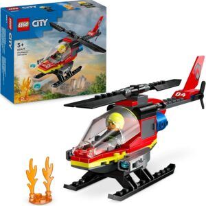 LEGO CITY FIRE HELICÓPTERO DE RESCATE DE BOMBEROS