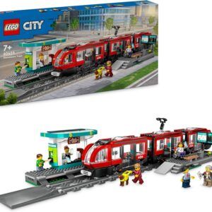 LEGO CITY TRAINS TRANVÍA Y ESTACIÓN DEL CENTRO