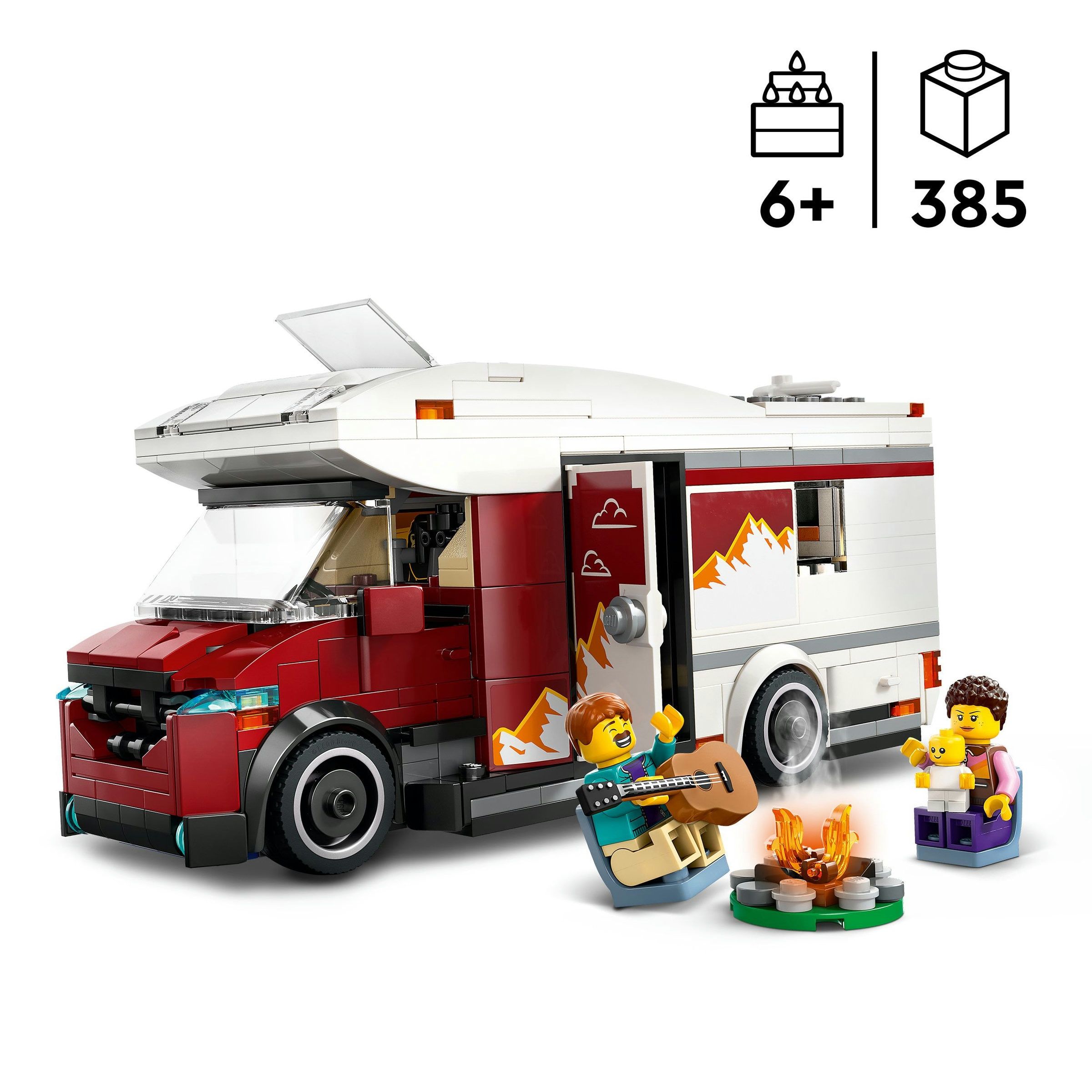 LEGO CITY GREAT VEHICLES AUTOCARAVANA AVENTURERA DE VACACIONES - Imagen 2