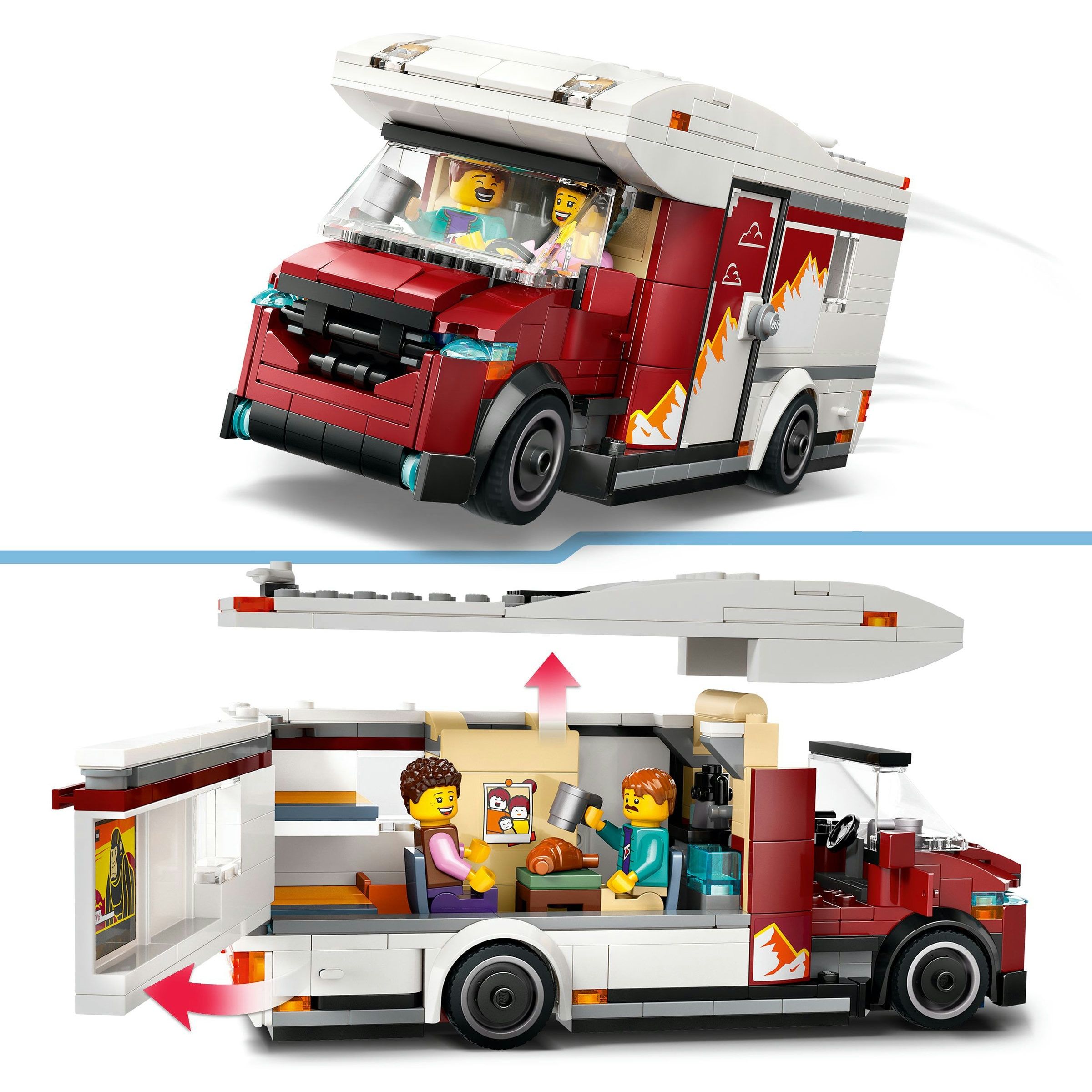 LEGO CITY GREAT VEHICLES AUTOCARAVANA AVENTURERA DE VACACIONES - Imagen 3