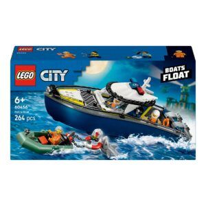 LEGO CITY POLICE PERSECUCIÓN EN BARCO DE POLICÍA