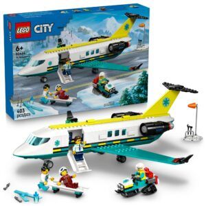LEGO CITY BIG VEHICLES AMBULANCIA AÉREA DE EMERGENCIA