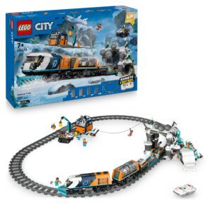 LEGO CITY TRAINS TREN EXPRESO POLAR ÁRTICO DE LOS EXPLORADORES