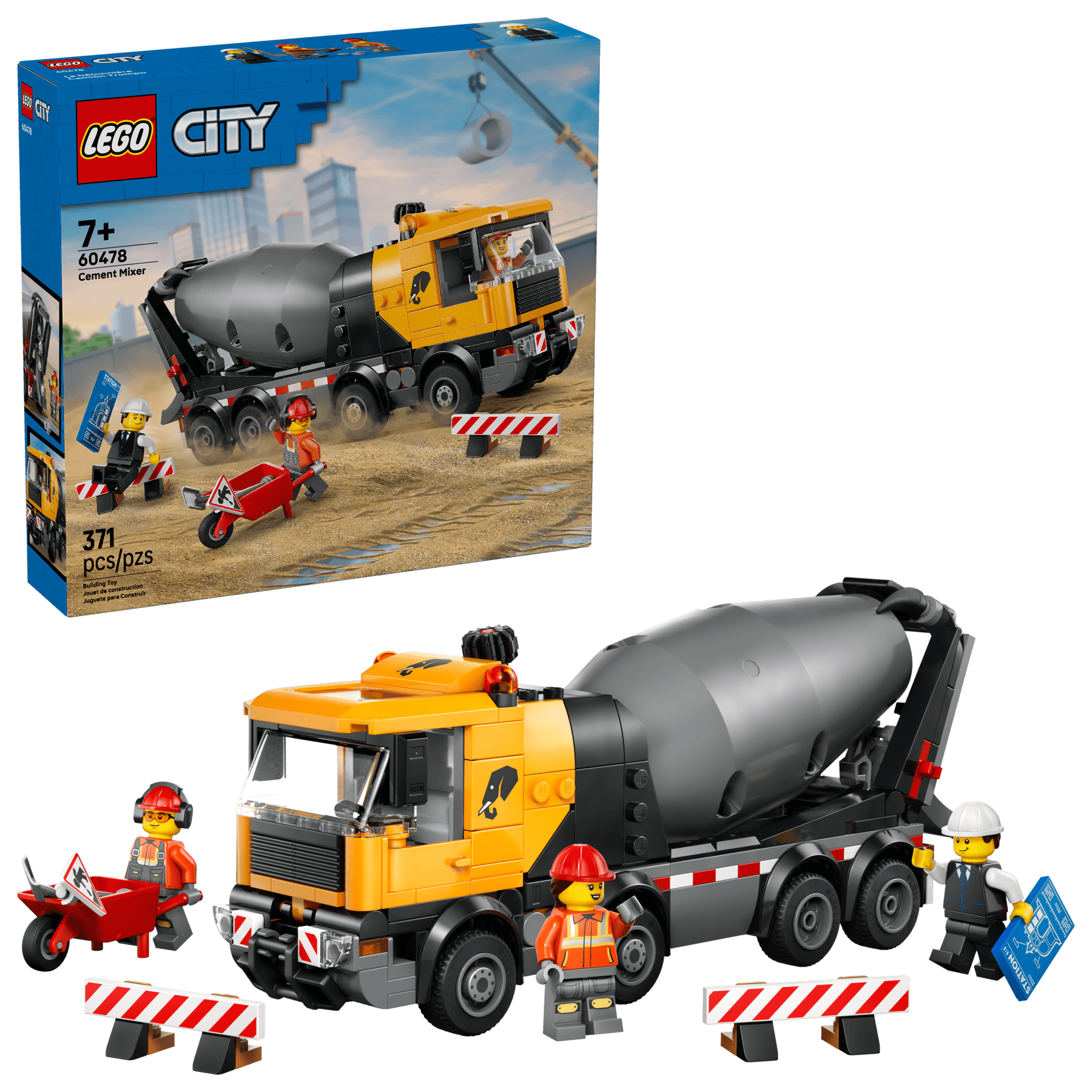 LEGO CITY GREAT VEHICLES HORMIGONERA