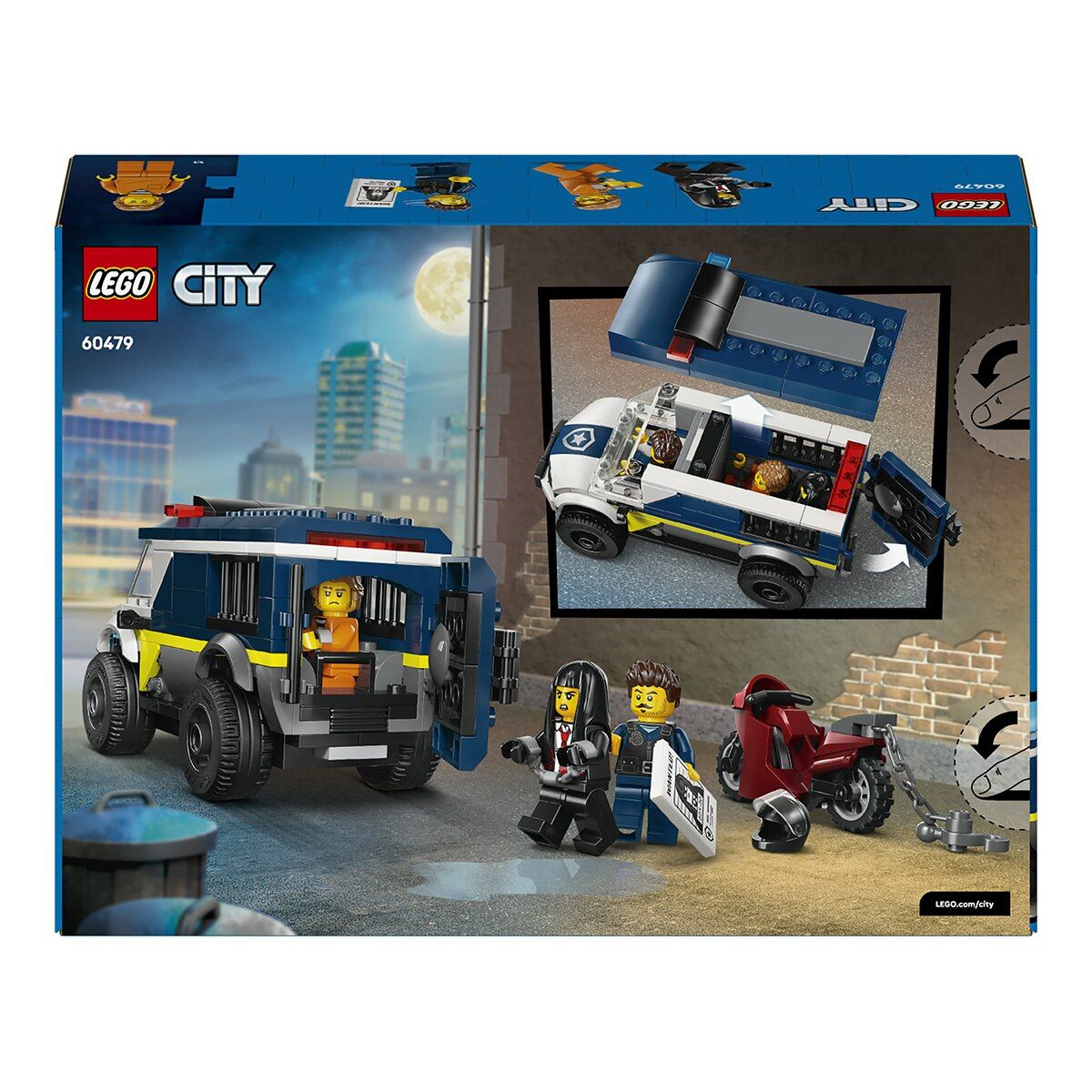 LEGO CITY POLICE FURGONETA DE TRANSPORTE PENITENCIARIO DE POLICÍA - Imagen 5