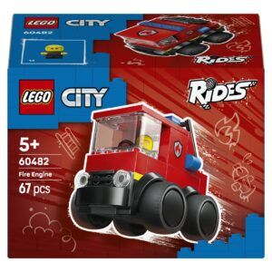 LEGO CITY BRICK RIDES VEHÍCULOS: CAMIÓN DE BOMBEROS