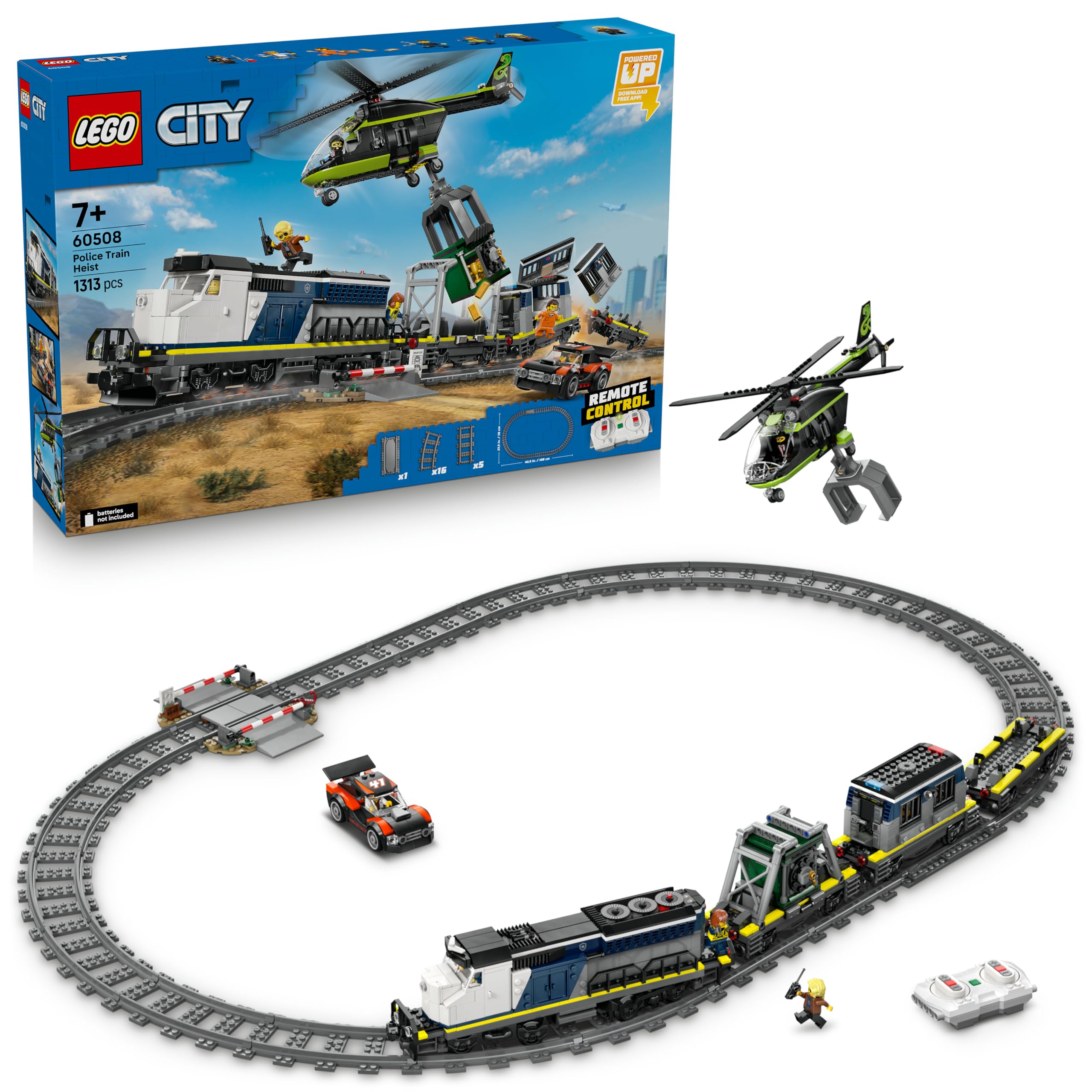 LEGO CITY ASALTO AL TREN DE POLICÍA