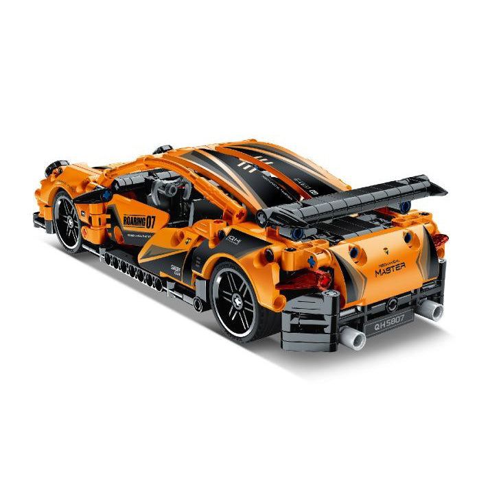 IMMASTER COCHE DE CARRERAS NARANJA - Imagen 3