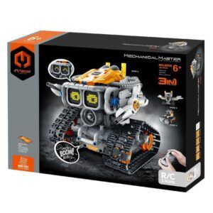 IMMASTER ROBOT NARANJA CON PANELES 3 EN 1