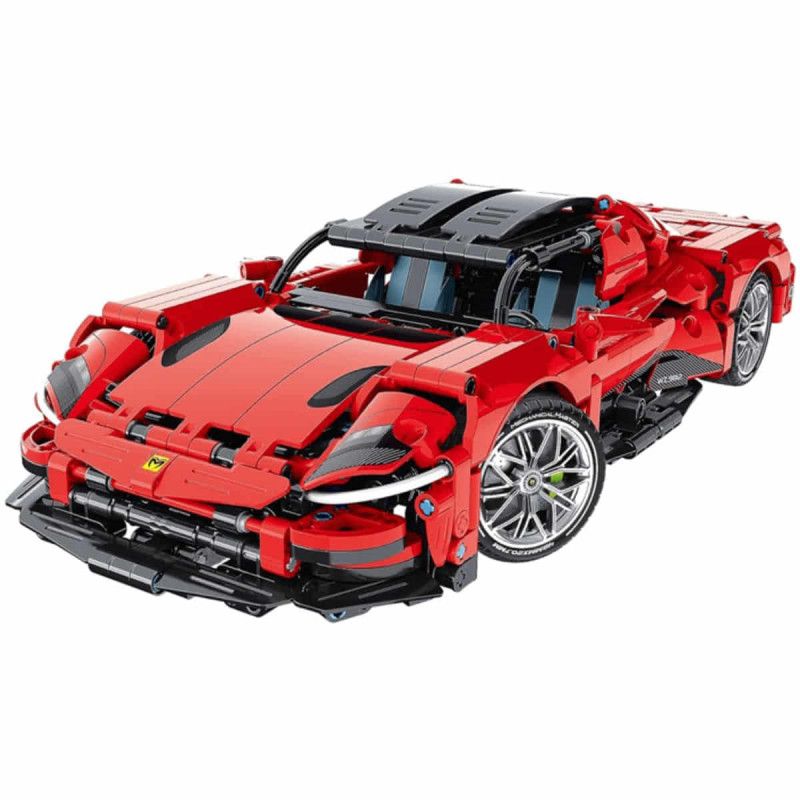 IMMASTER COCHE DEPORTIVO ROJO - Imagen 2