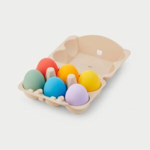 TICKIT SILISOFT HUEVOS SENSORIALES ARCO IRIS