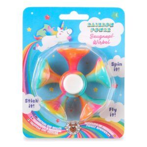 TRENDHAUS SPINNER VENTOSAS 3 EN 1 RAINBOW POWER
