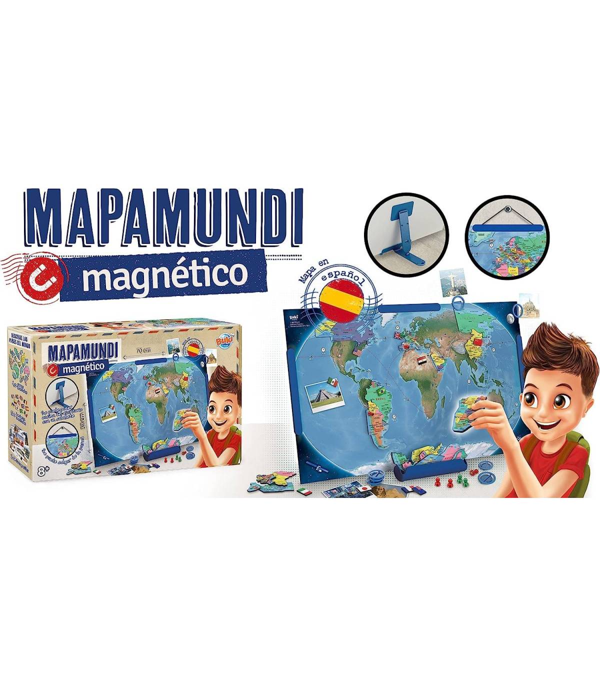 BUKI PLANISFERIO MAGNÉTICO - Imagen 4