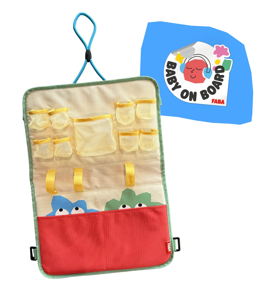 FABA ORGANIZADOR PARA EL COCHE VROOMMM