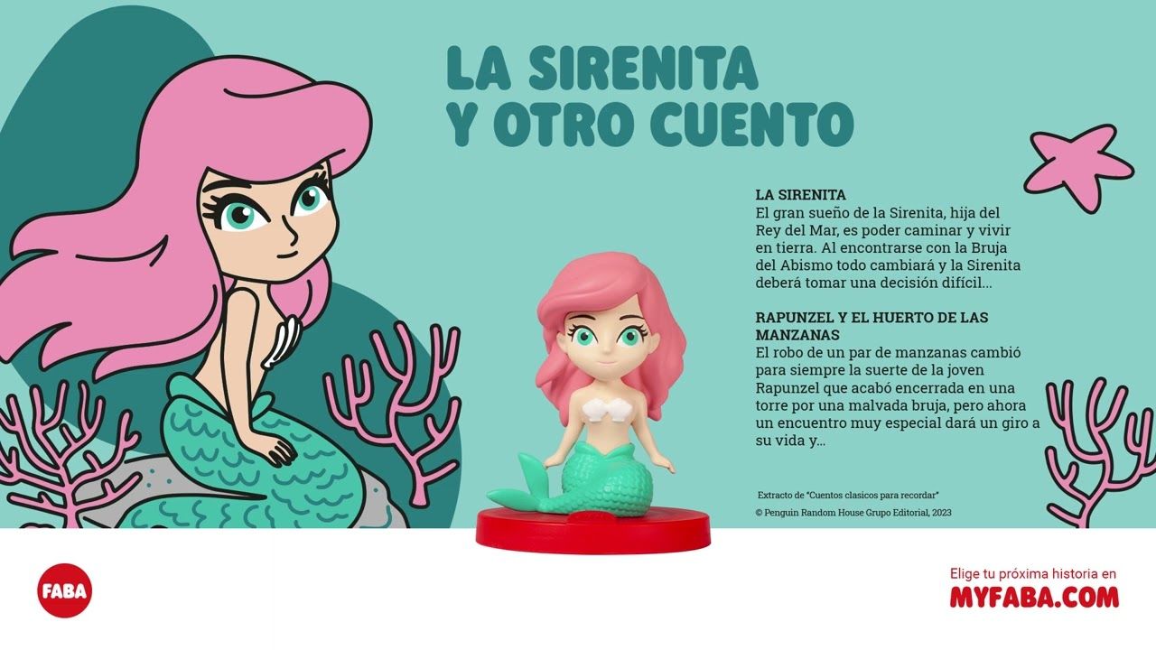 FABA HISTORIA SONORA LA SIRENITA Y OTRO CUENTO - Imagen 4