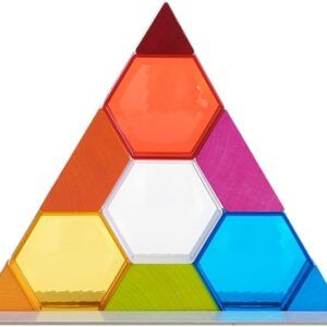 HABA Juego de Apilar Cristales de Colores