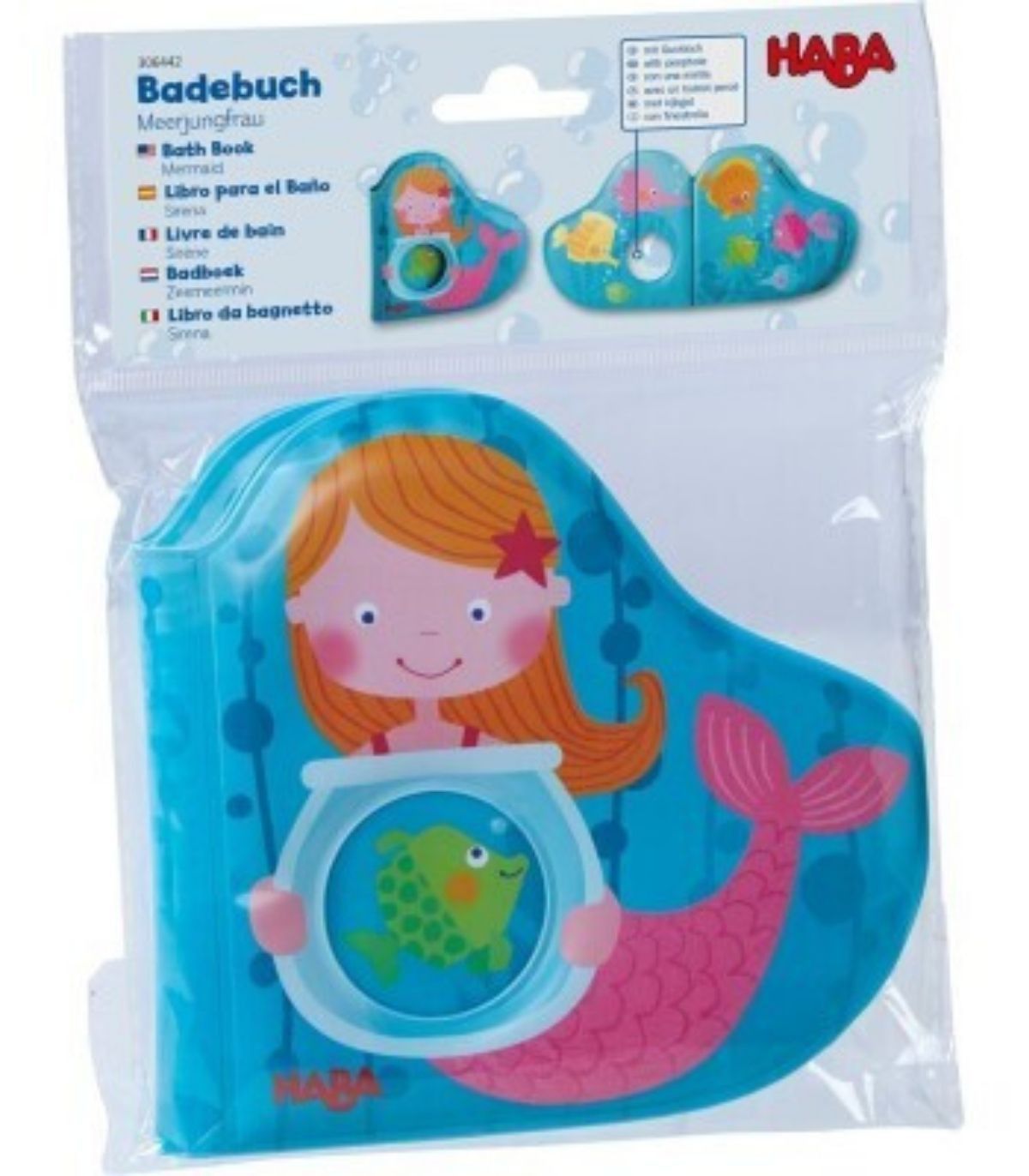 HABA LIBRO PARA EL BAÑO SIRENA - Imagen 3
