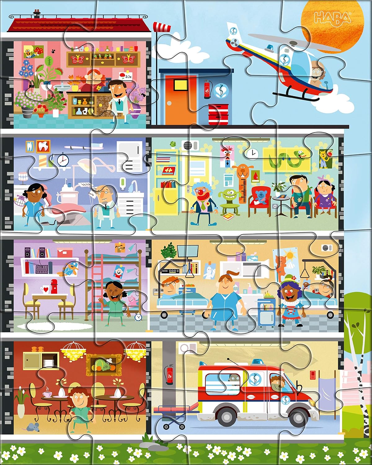 HABA PUZZLES PEQUEÑO HOSPITAL - Imagen 3