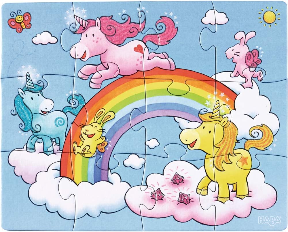 HABA PUZZLES UNICORNIO DESTELLO - Imagen 4