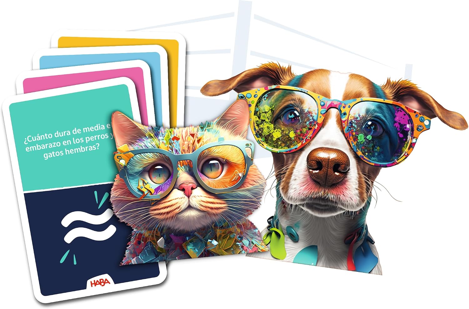 HABA TEAM QUIZ CHALLENGE GATOS VS. PERROS - Imagen 4