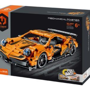 IMMASTER COCHE DE CARRERAS NARANJA