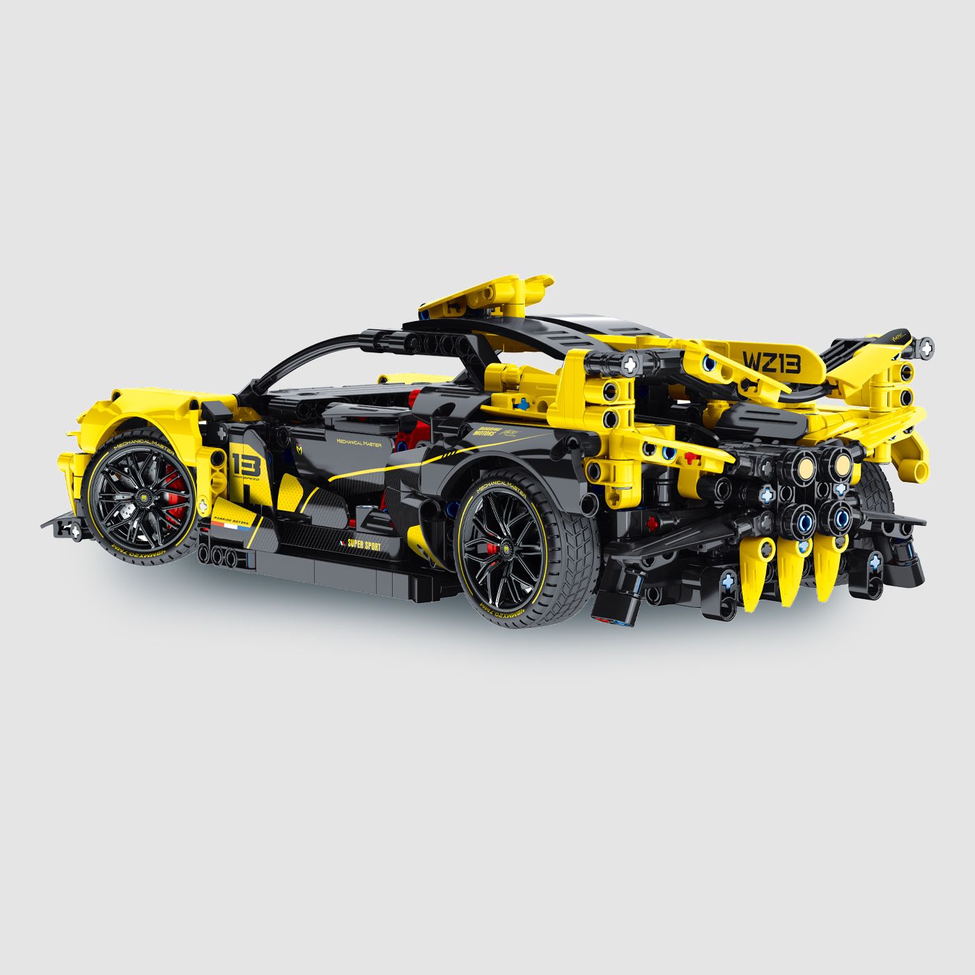 IMMASTER COCHE DEPORTIVO AMARILLO - Imagen 3
