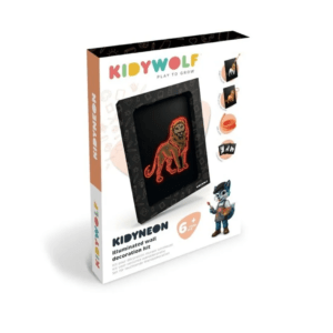 KIDYWOLF KIDYNEON SET PARA DECORAR MURALES LUMINOSOS ANIMALES