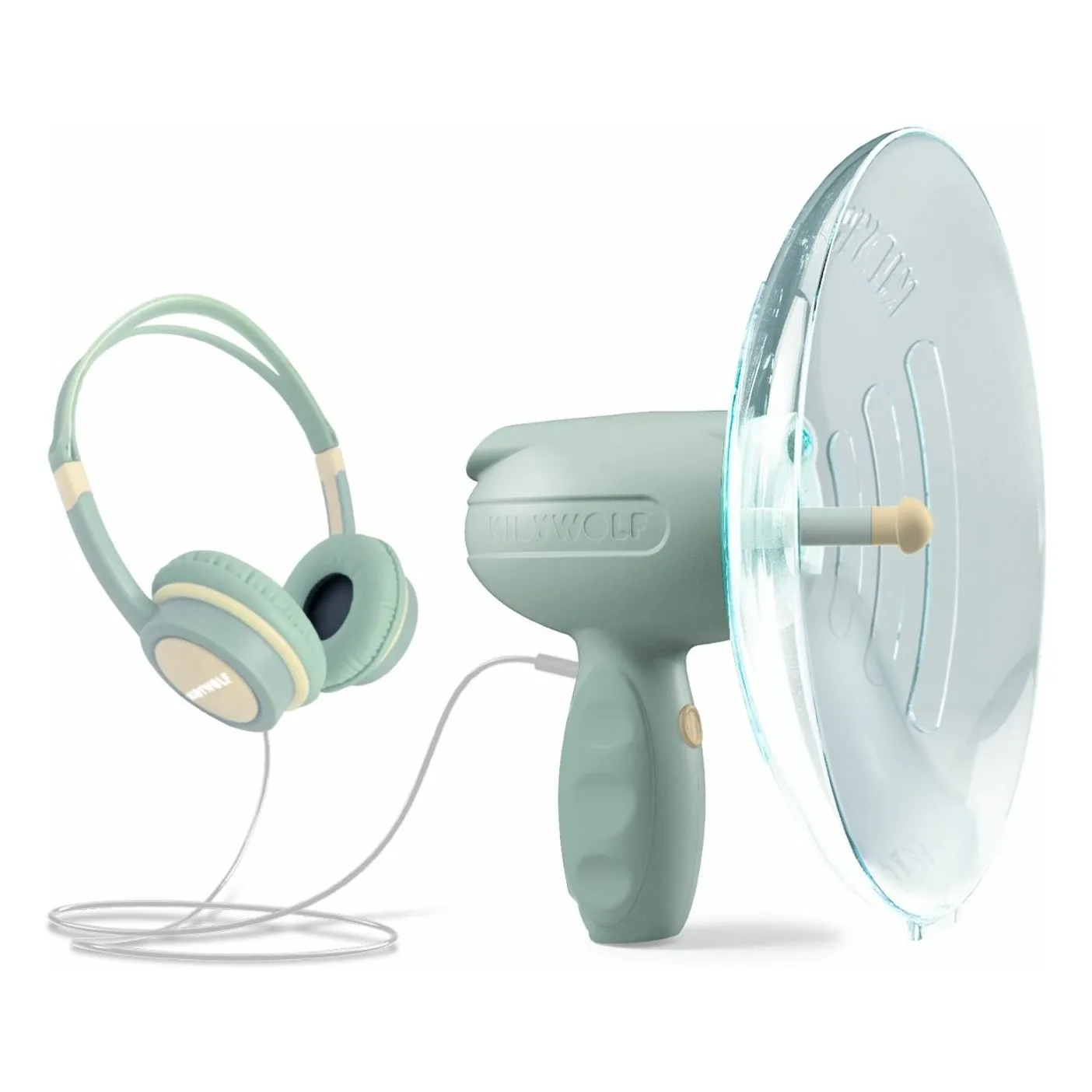KIDYWOLF KIDYSPY AMPLIFICADOR DE SONIDOS PARA NIÑOS COLOR VERDE - Imagen 2