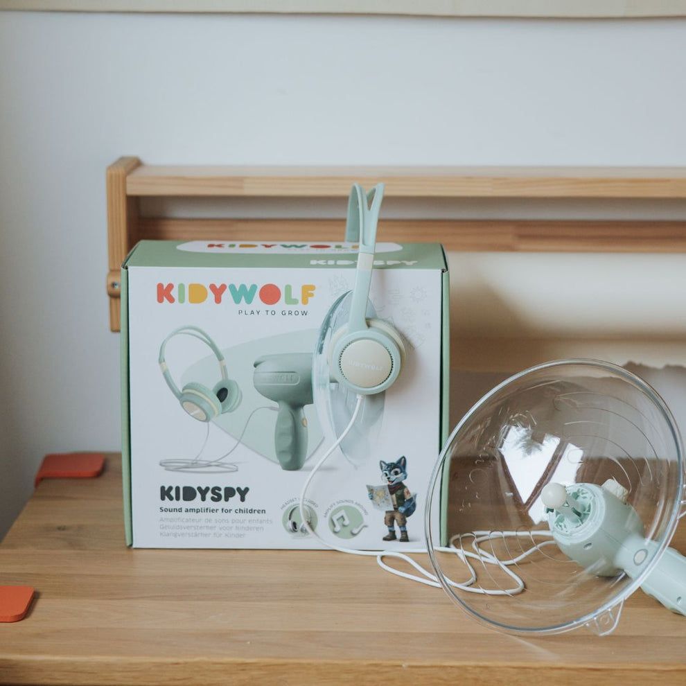 KIDYWOLF KIDYSPY AMPLIFICADOR DE SONIDOS PARA NIÑOS COLOR VERDE - Imagen 3